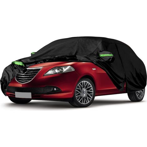 Autoabdeckung Wasserdicht für Lancia Ypsilon 843/846 2003-2024, Atmungsaktiv, Ganzjahresnutzung (1/5)