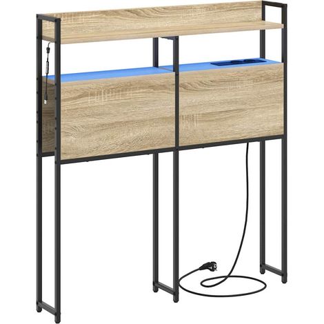 Maison Exclusive - Testata contenitore rovere sonoma Legno multistrato