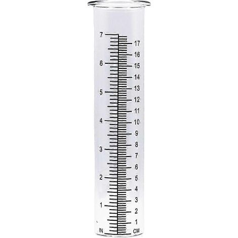 Pluviomètres d'extérieur à installation simple - Pluviomètre en verre JH7 de 21 cm pour une mesure précise des précipitations (1/5)