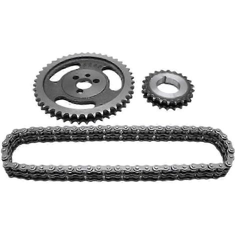 Kit de chaîne de distribution à double pignon pour moteur Small Block 5,7 L 283 305 327 350 383 400 (1/5)