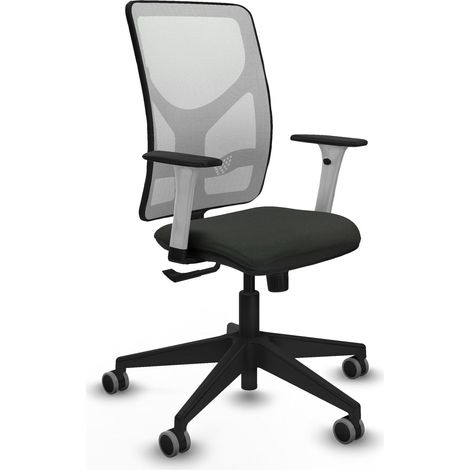 Chaise de bureau piqueras y crespo Motilla blanc support lombaire ajustable (1/2)