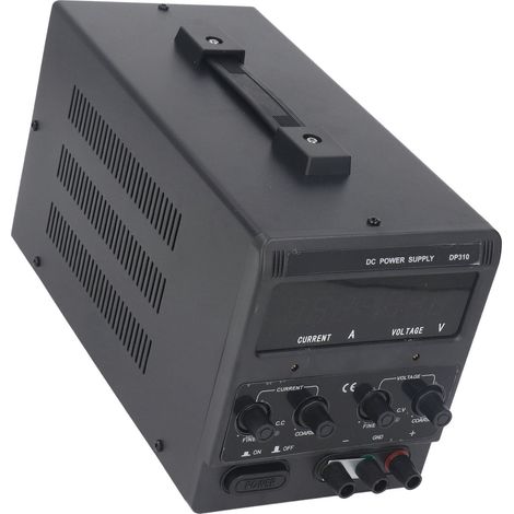 Alimentation DC Variable 30V 10A Réglable Stabilisée Numérique avec Afficheur pour Réparation Ordinateur et Téléphone, Prise UE 220V (1/5)
