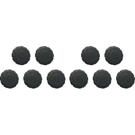 Adecuado para 10 tapones de depósito de expansión de refrigerante de radiador de automóvil 2105010615, compatible con W203, W204, W140 y W215.