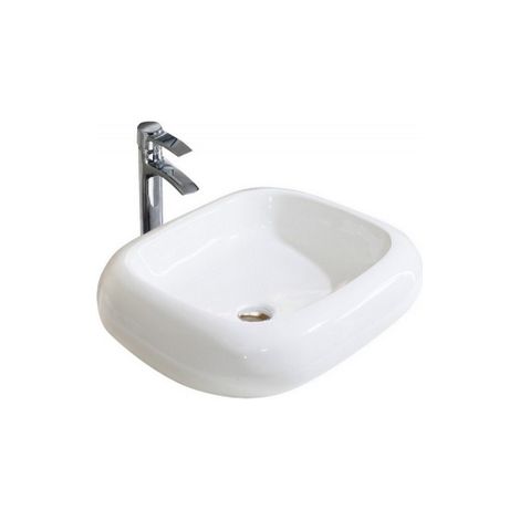 Lavabo Taylor appoggio 42x53 in ceramica
