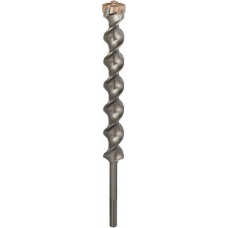 Bosch – Foret béton SDS-Max 52 mm – 3 taillants Speed X – Longueur utile 520 mm – Pour béton armé – Usage professionnel