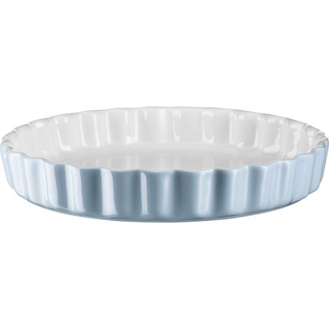 Mäser Serie Kitchen Time Piatto in ceramica 27 cm, rotondo, Blu (1/4)
