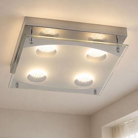Plafonnier LED 12 watts Éclairage de plafond Lampe de plafond LampeFRISCO LED 9740032-4 (1/5)