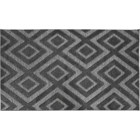 Alfombra Poliester 200X140X0 350 Gsm Gris Oscuro (1/5)