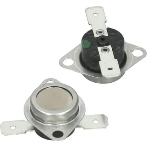 Kit Termostatos Secadora Ariston Hotpoint C.O. C00116598 Punto Blanco 109ºC y Amarillo 106ºC Recambio de Seguridad