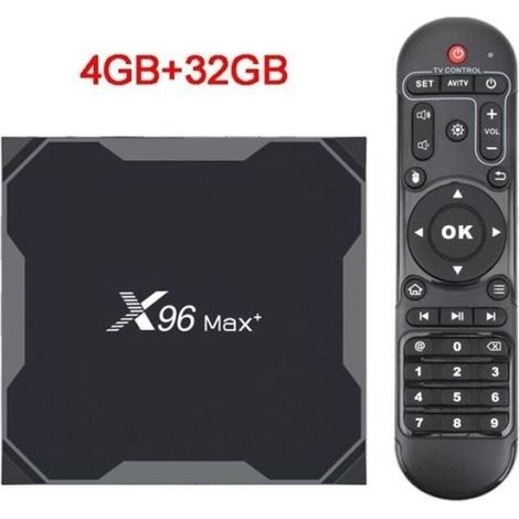 X96 Max Plus Smart TV BOX Android 9.0 Amlogic S905X3 Quad Core DDR4 4GB 32GB 2.4G / 5GHz Wifi BT 1000M 4K Google Player X96Max (1/4)