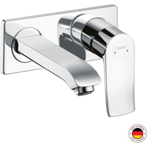 Metris - mitigeur de lavabo encastrée 165 mm Chromé (31085000) (1/5)