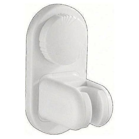 KINZON (Weiß) Duschhalterung, Handbrausekopfhalterung, verstellbarer Badewannenduschkopf, Wandmontage, Saugnapf, kein Bohren erforderlich, 5 modische Halterungen (1/5)