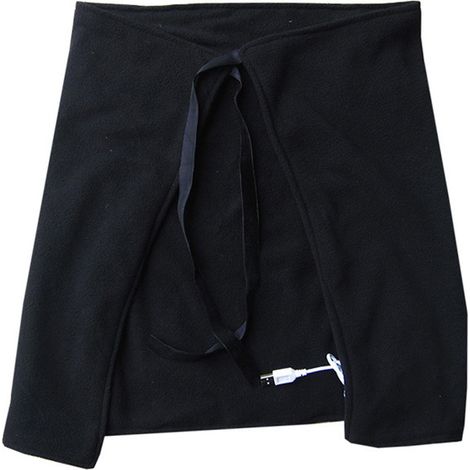 Châle Chauffant USB - Couverture Électrique en Flanelle - Coussin Chauffant pour Siège ou Canapé - 1 Pièce (1/5)