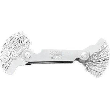 Calibro filetti Gedore 3582329970075 metrico Whitworth