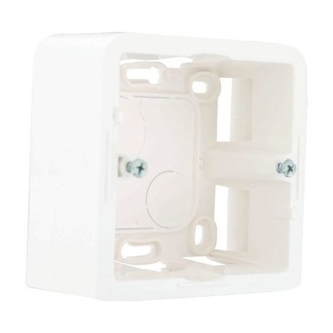 Marco blanco sin soporte VG 40mm 2 modulos Legrand