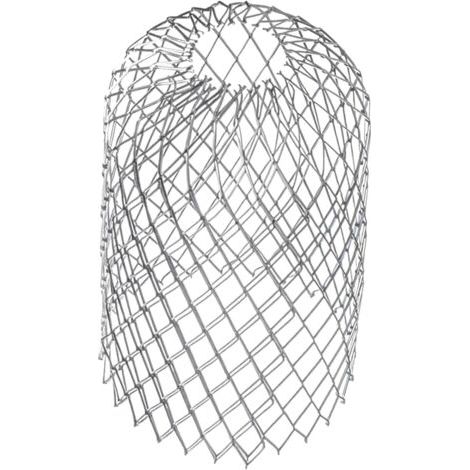 Protections pour descentes pluviales Filtres pour descentes pluviales en aluminium Empêchent les obstructions de laisser des débris (1/5)