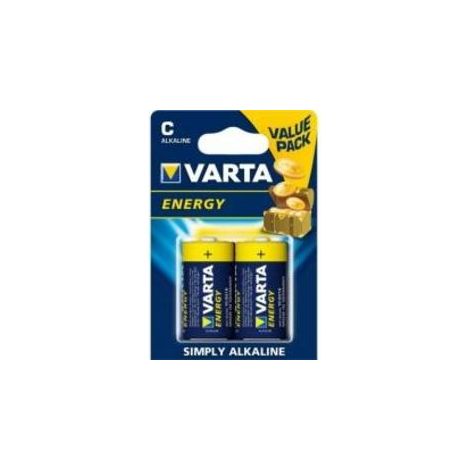 Batterie LR14 C VARTA ENERGY Alkaline (Karton mit 10 Blister à 2 Batterien) 04114229412