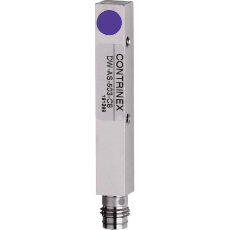Détecteur de proximité Contrinex DW-AS-503-C8 320 120 007 8 x 8 mm affleurant PNP 1 pc(s) (1/3)