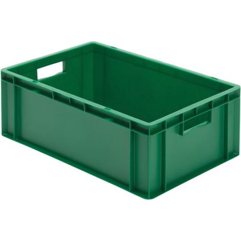 Transport-Stapelkästen, grün Maße in mm (BxTxH): 600 x 400 x 210