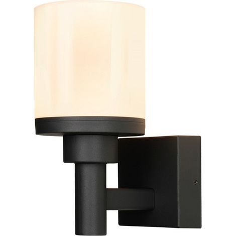 Applique esterna Saponia nera LED 12W 3000K Candellux