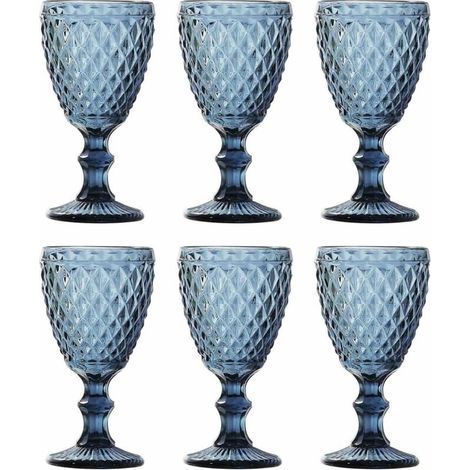 Ensemble de 6 verres à vin, verres à eau et verres hauts Glass Net King (1/4)