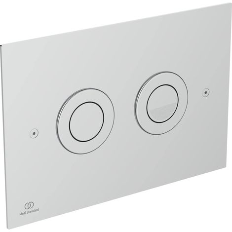 Ideal Standard R0188MY SEPTA PRO™ P1 Placca pneumatica, acciaio inox (1/4)
