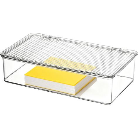 Boîte de Rangement - Organisation Transparente - Boîte Organisatrice de (1/5)
