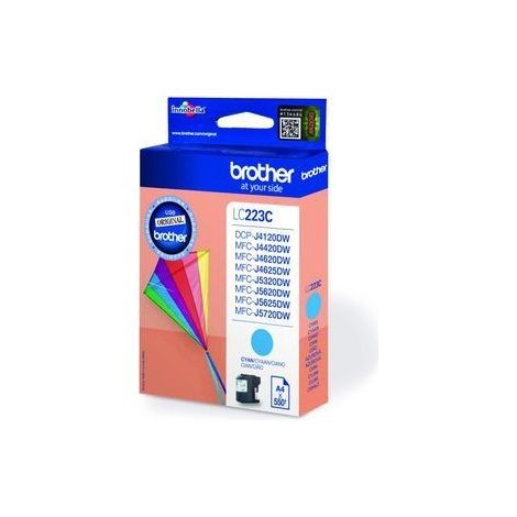 Cartucho de Tinta Original Brother LC-223CBP Cian (1/5)