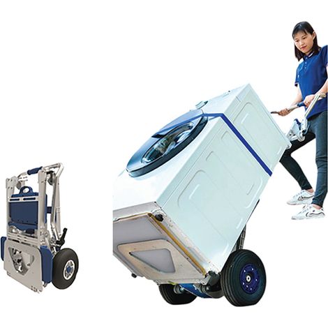 Diable électrique monte escalier pliable - Charge max 170kg - DMEG170-R/CV