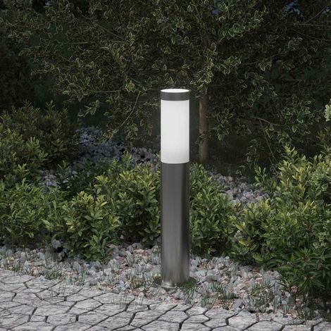 vidaXL Lampada a paletto 50 cm in Acciaio Inox IP44