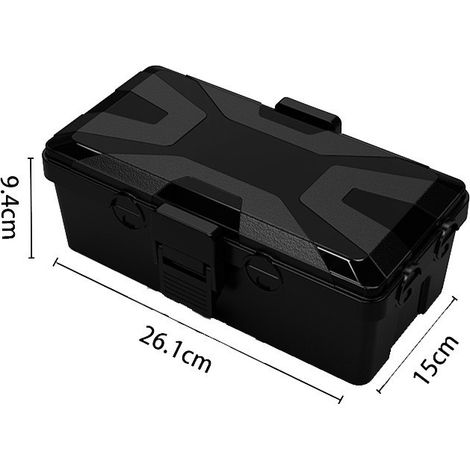 Boîtier de câblage extérieur étanche IP54 pour protéger plusieurs prises, rallonges d'arrosage automatique et caméras dimensions : 26,1 x 15 x 9,4 cm (1/5)
