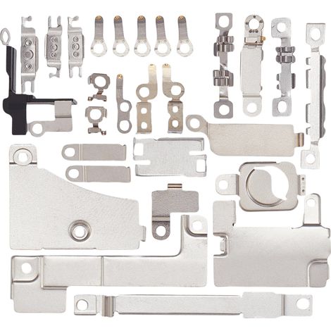 Juego de placas metálicas para Apple iPhone 15 Plus (1/2)