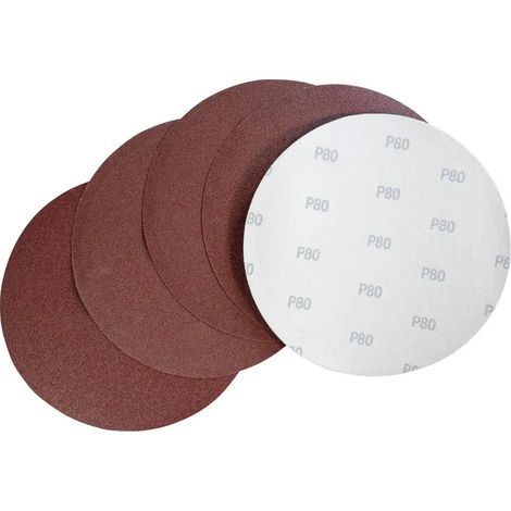Güde Klettschleifscheiben 230 K80 5-tlg. Tellerschleifer Exzenter Schleifpapier (1/5)