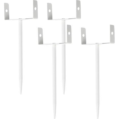 Paquet de 2 parenthèses de tuyau de sécurité pour-4 pièces