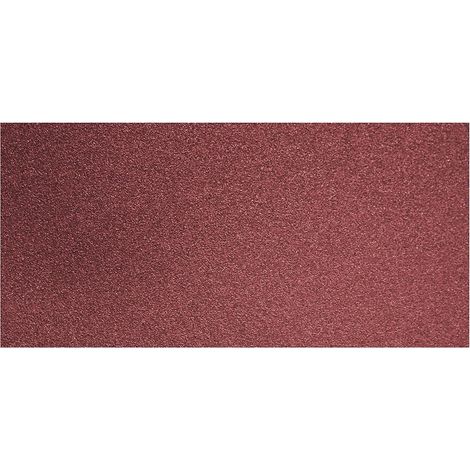 Abrasifs pour ponceuse vibrante oxyde d'aluminium KP222 non perforés 115x250mm Grain 60 en boîte de 50 - VSM