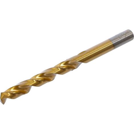 Foret Hélicoïdal 8 mm - HSS-G, Nitrure de Titane - Précision et Durabilité, Acier, Pro - D-Work (1/5)