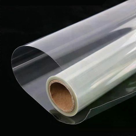 Hochtransparente, UV-blockierende 4-Mil-Sicherheitsfensterfolie für Auto- und Gebäudeglasschutz, selbstklebende PET-Fenstertönungsfolie - JXLGV (1/4)