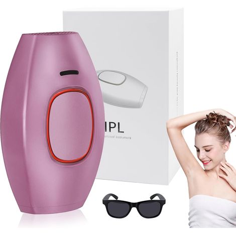 Epilateur Lumiere Pulsee IPL Hair Removal Epilateur laser Homme Femme Épilateur Lumière Pulsée Laser Epilation Definitive avec 5 Niveaux d'Energie 2 Modes pour Visage Corps Bikini Aisselle (1/5)