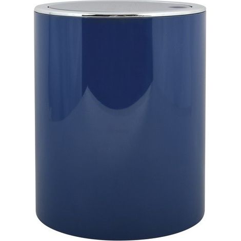 Papelera basculante KAMAKA 6L Azul Marino MSV