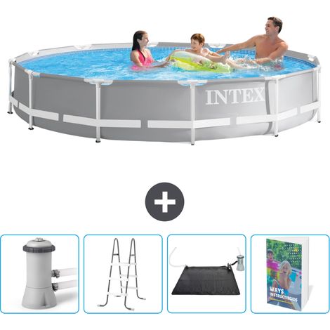 Intex Piscine Prism Frame Ronde - 366x76 cm - 5-pièces  SCB112 (1/4)