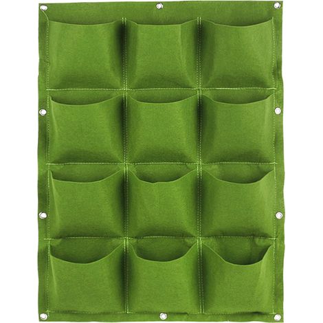 Filiyano – sac avec 6 – Jardinière suspendue verticale en sac avec 6/9/12/25/36 poches