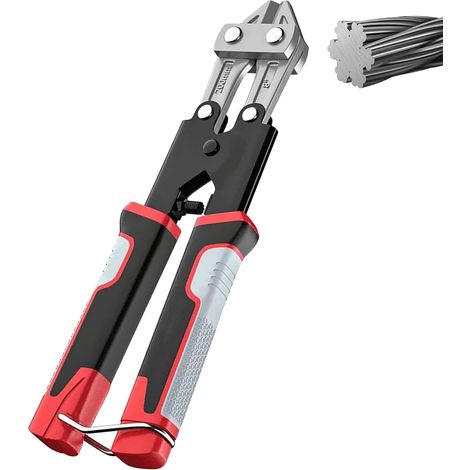 Coupe-fers et coupe-fils de 8 pouces  outils de coupe de précision adaptés aux travaux intensifs. (1/5)