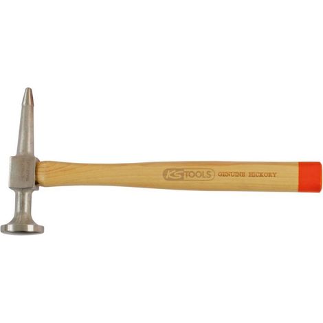 KS Tools Aluminium-Karosserie-Spitzhammer gewölbter Kopf, rund/spitz - 700.1489
