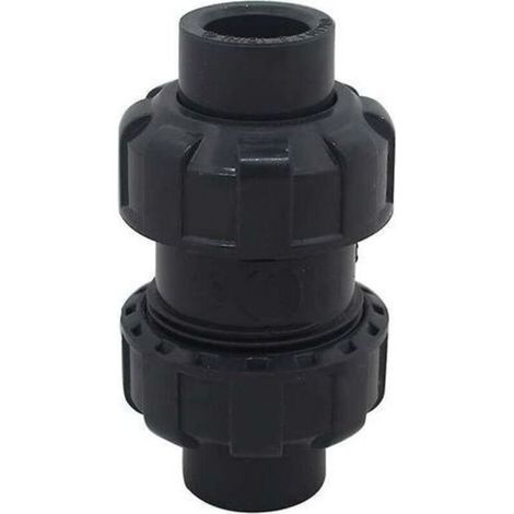 Clapet anti retour a boule 20 25 32 40 50 63mm clapet piscine clapet antiretour anti refoulement pvc vanne soupape anti retour (Diamètre intérieur 50mm) (1/4)