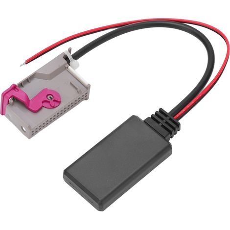 Adaptateur Radio Bluetooth 5.0 32 Broches, Câble Stéréo Sans Fil AUX de Remplacement pour Audi A3 A4 A6 A8 TT R8 Système de Navigation RNS-E (1/5)