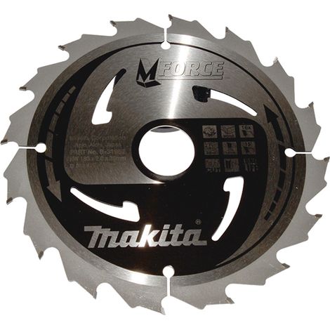 Makita M-FORCE Hoja de sierra 180x30x16Z - B-31952