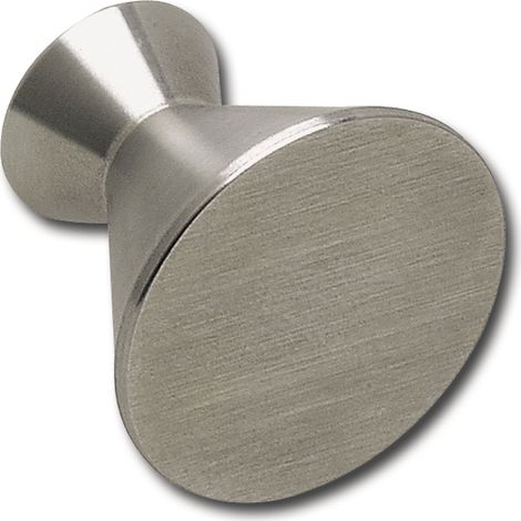 Möbelknopf Sargas ø 28 mm Möbelknauf Tiefe 25 mm Türknopf Edelstahl gebürstet