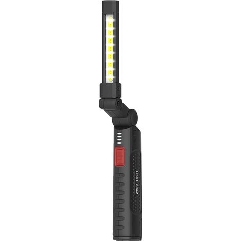 Lumière de Réparation de Voiture Magnétique Puissante Portable Super Lumineuse pour Urgences Mini Lampe d'Inspection Angle Ajustable 360° 6 Modes de Fonctionnement Rechargeable Étanche IP54 Résistante (1/5)