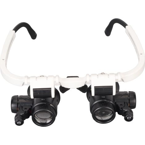 Lunettes Loupe Frontale LED pour Réparation de Montres et Travaux de Précision (1/5)