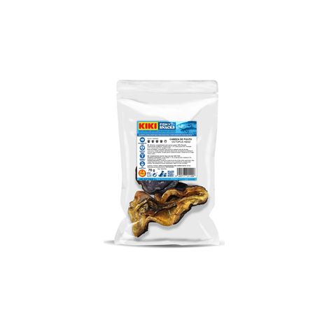 Kiki Fish Snack - Snack de Cabeza de Pulpo - 70 g